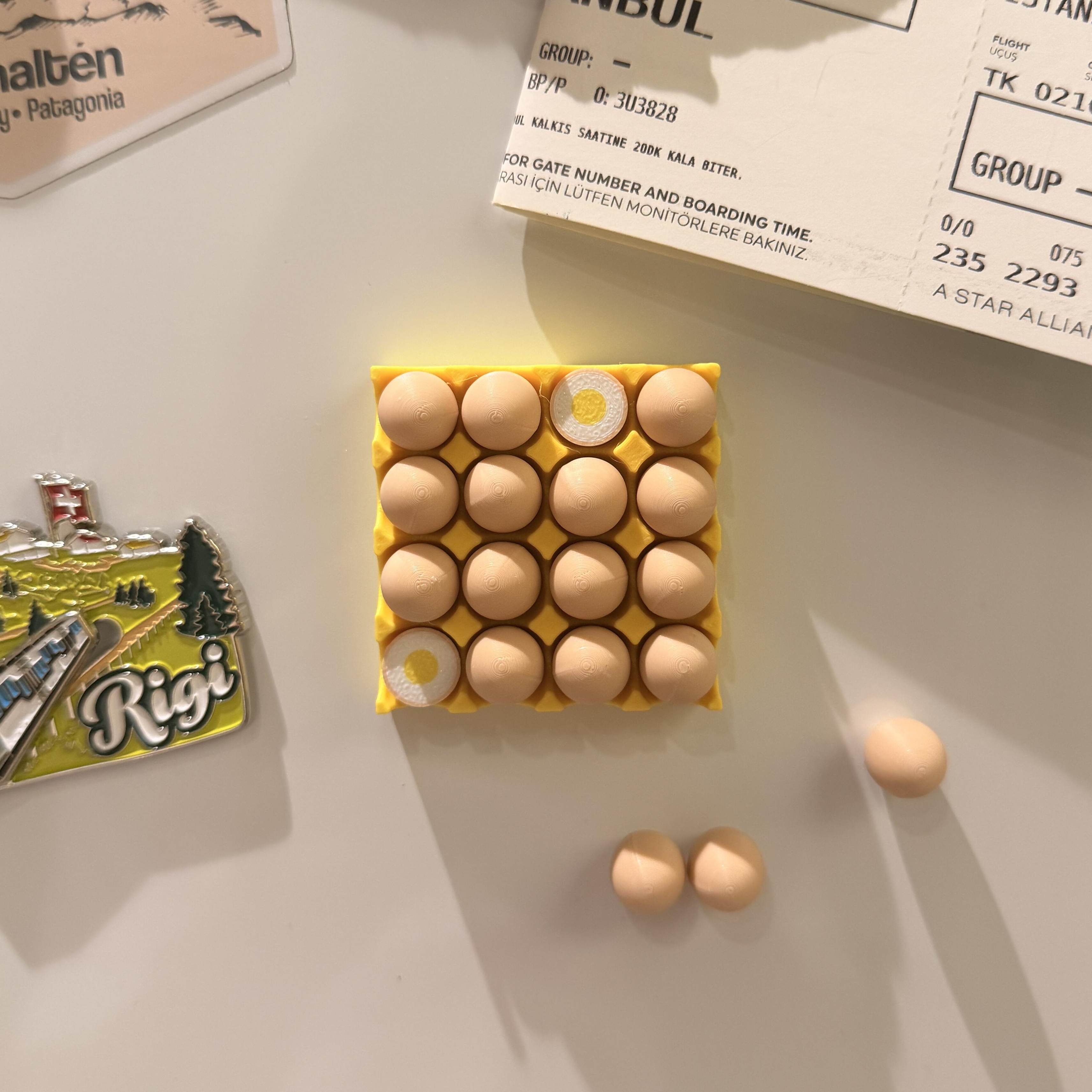 Egg Crate Fridge Magnet
